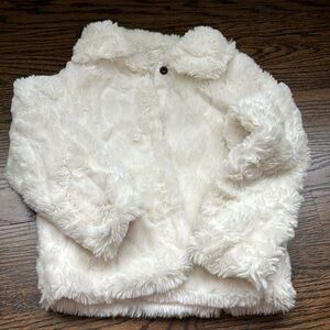 Toddler Faux Fur Joe Fresh Nordstrom Jacket Size 3
